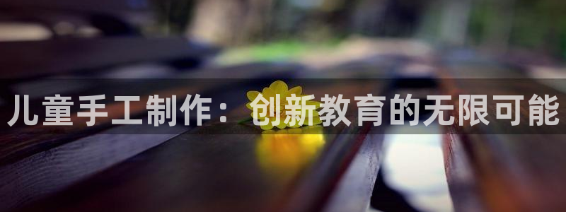 BWIN体育官网下载是干嘛的公司:儿童手工制作:创新教育的无